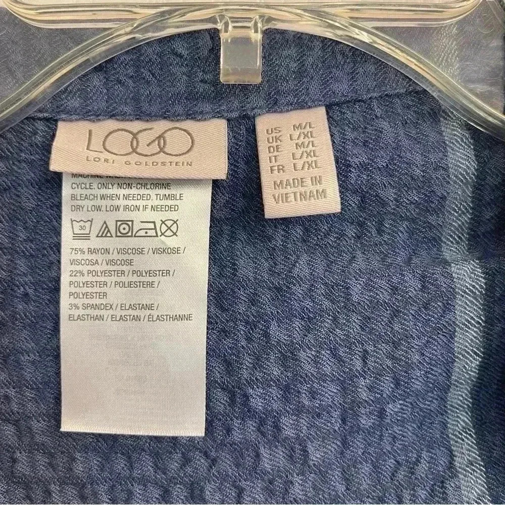 Light Weight Blue Cardigan - Picture 5 of 6